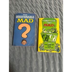 Vintage MAD‎ Magazine Lot: Questionable MAD and MAD's Spy vs Spy Signet Books
